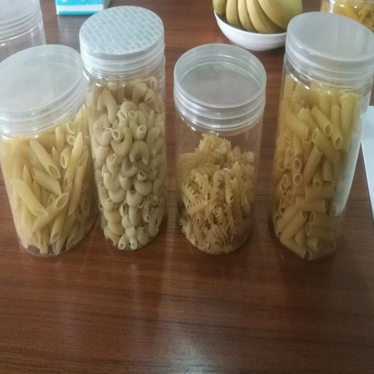 Macroni bolitas de pasta, máquina de hacer bocadillos extrusionadora de un solo husillo completa línea de producción