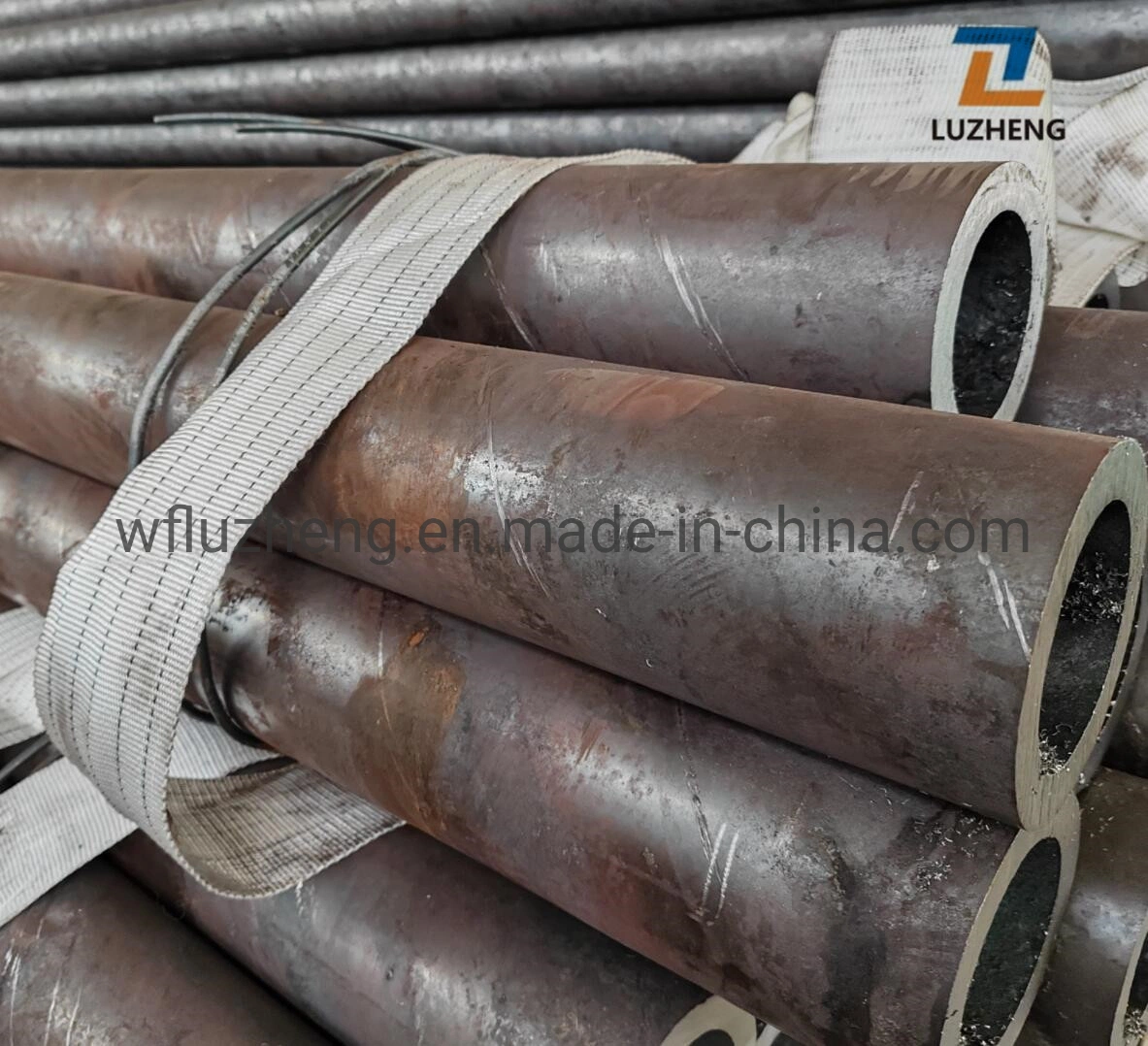 Round Mechanical Seamless Steel Tubes En10297 42CrMo4qt E355n S355j2h E355sr E355ar E235n