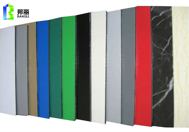 PVDF /PE Coating Panel Aluminum Corrugated Panel Decorated Material Acm