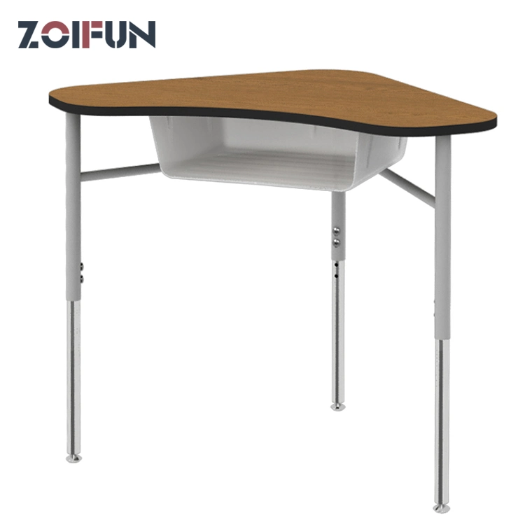 Student Wooden Metal Knock Down Desk Chair; School Classroom Office Furniture Set