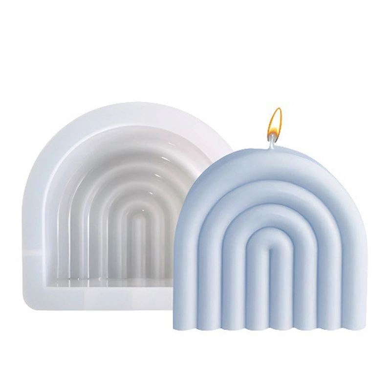 Molde de vela de silicona 3D para hacer velas de lana y moldes de silicona para chocolate.