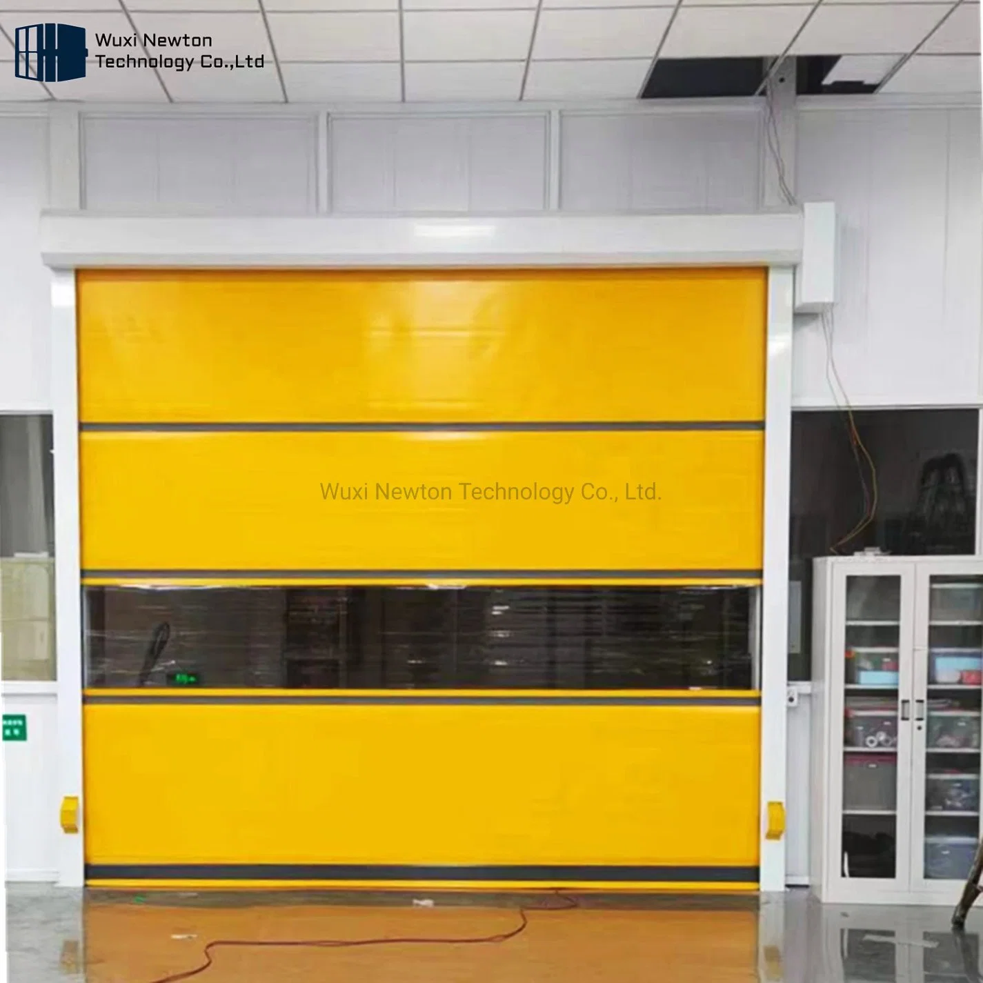 Waterproof and Moisture-Proof Mechanical Equipment Fast Door Manufacturer Roll Shutter High Speed Auto Door