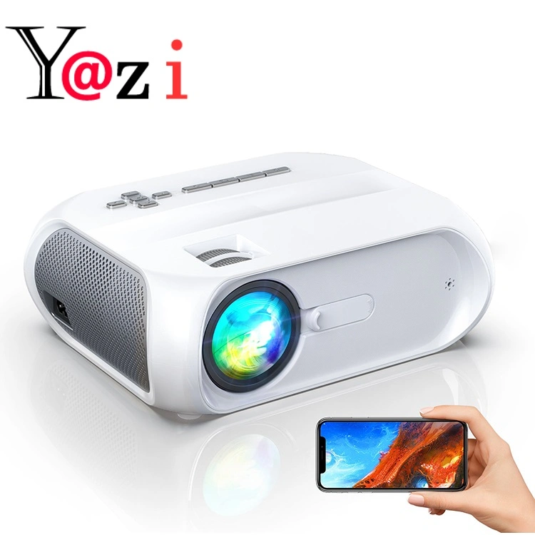 T7 HD Home Projector LED Projector Portable Mini Mini Mini Home Digital Projector 3D Built-in 3D Ready LCD