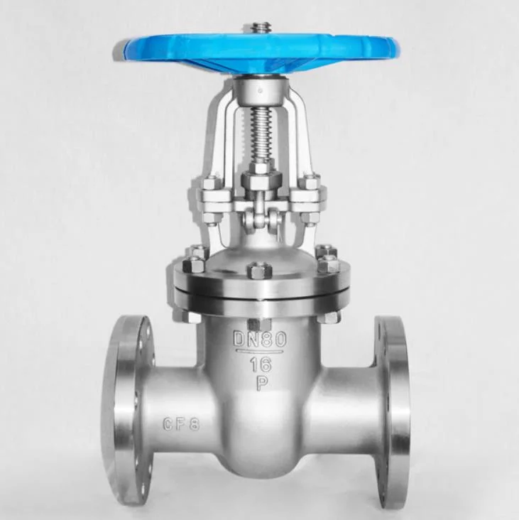 Stainless Steel/SS304/SS316 CF8 Body Flange End Handwheel Gate Valves for Water /Gas/ Oil