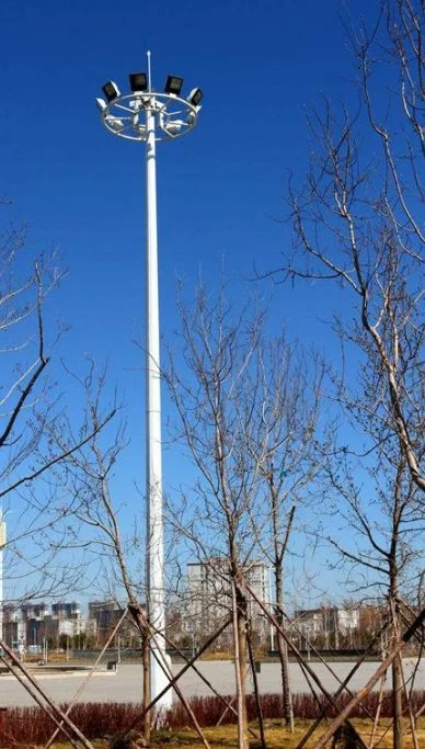 Kundenspezifischer Hochmast-Turm für Beleuchtung der Autobahnumfahrt