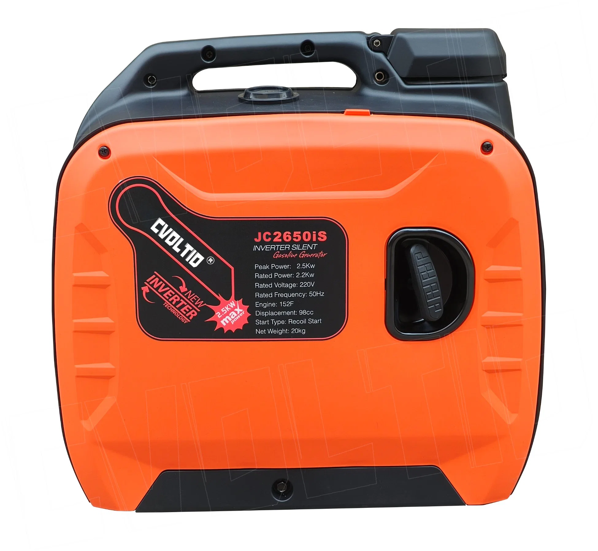 Jc2650si 2kw 2.2kw Petrol Silent Generator Single Phase Eco Energy Saving Mode Inverter Generator for Camping