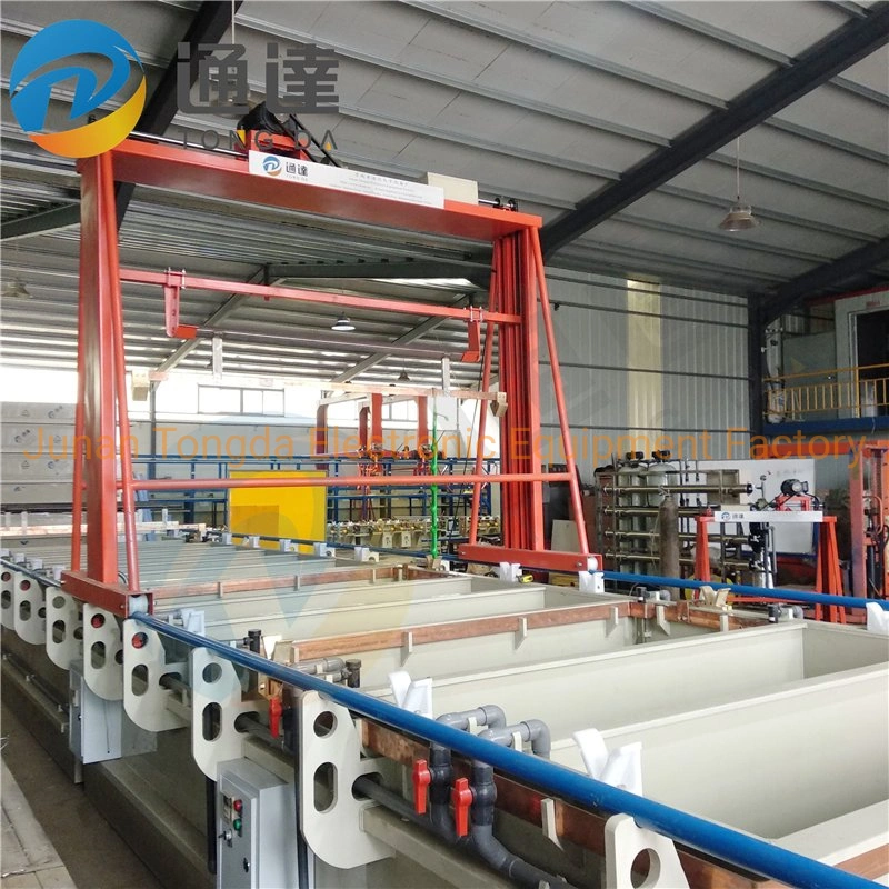 Chemical Nickel Plating Machine Automatic Zinc Nickel Plating Line From Linyi for Zinc Nickel Copper Gold Coating