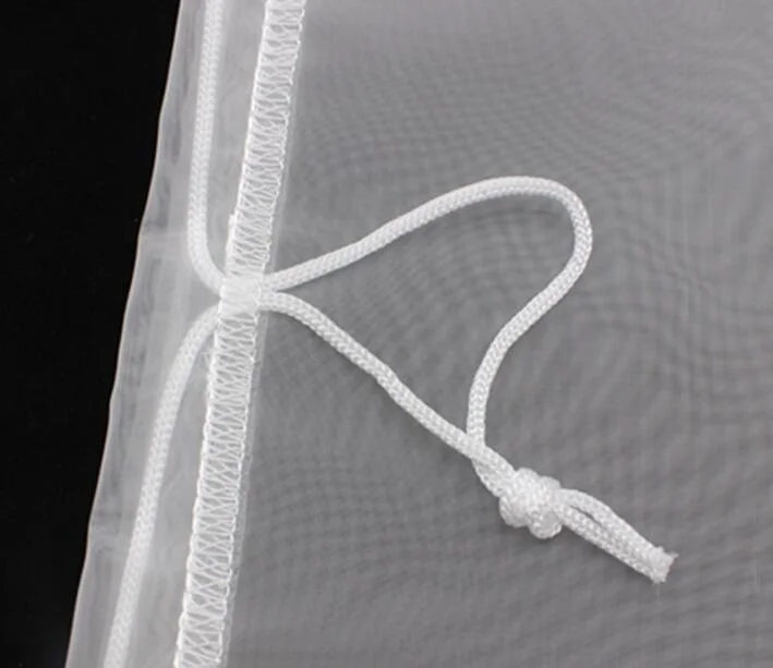 Nylon Organic Cotton Hemp Nut Milk Filter Bag for Liquid Filtration