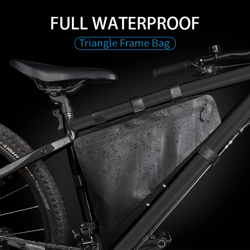 Bicycle Frame Tube Triangle Bag Water Resistant Cycling Bike Pouch Storage Bag