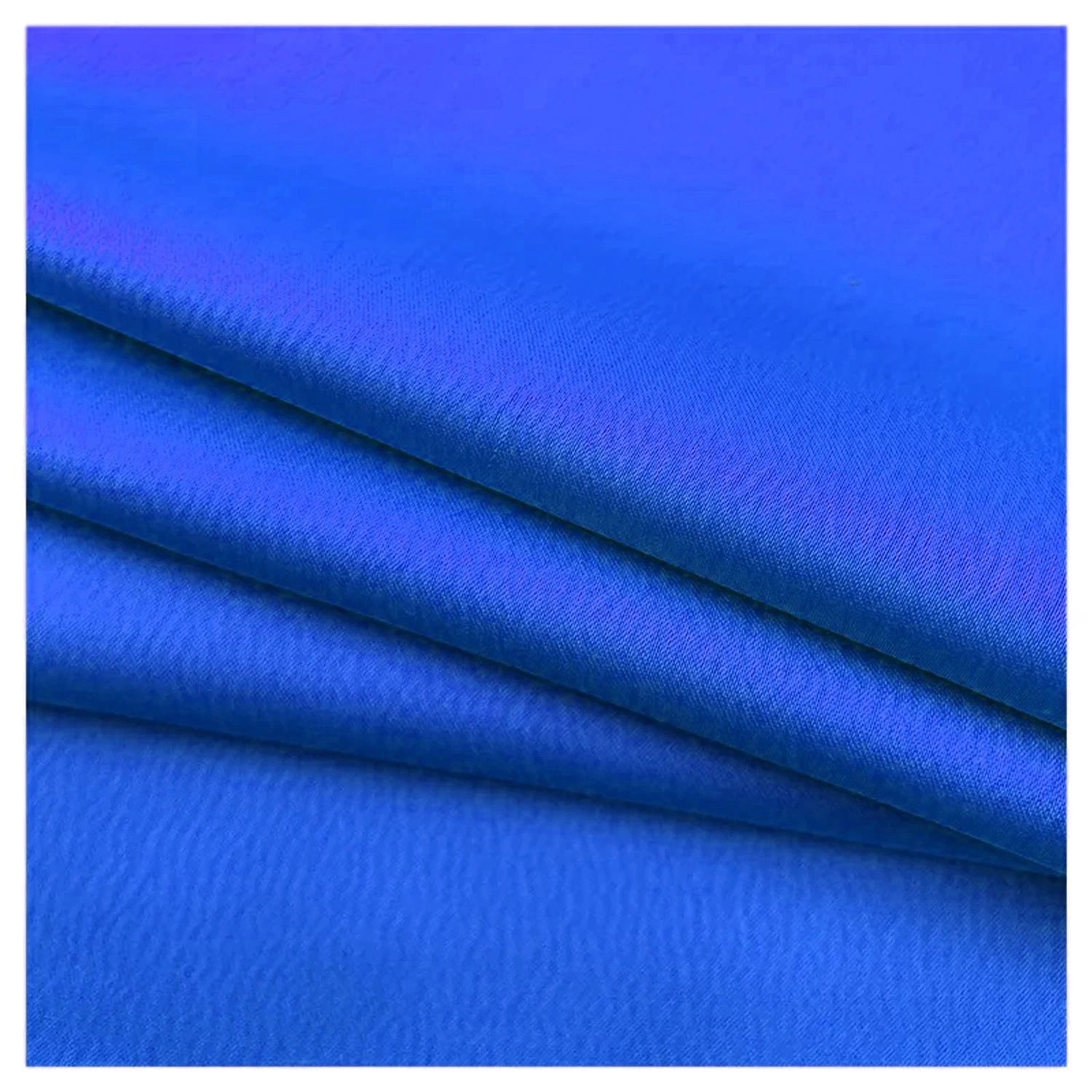 210gsm 97%poliéster 3%Spandex Crepe arrugas Satin tejido Alta calidad Duquesa Tela