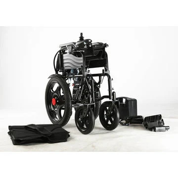 Manufacture Easy Folding Economic Electric Wheelchair