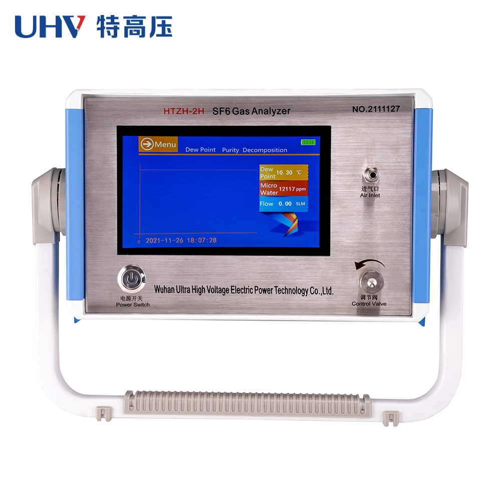 Htzh-2h Portable Sf6 Dew Point Analysis Instrument with Temperature Compensation Function