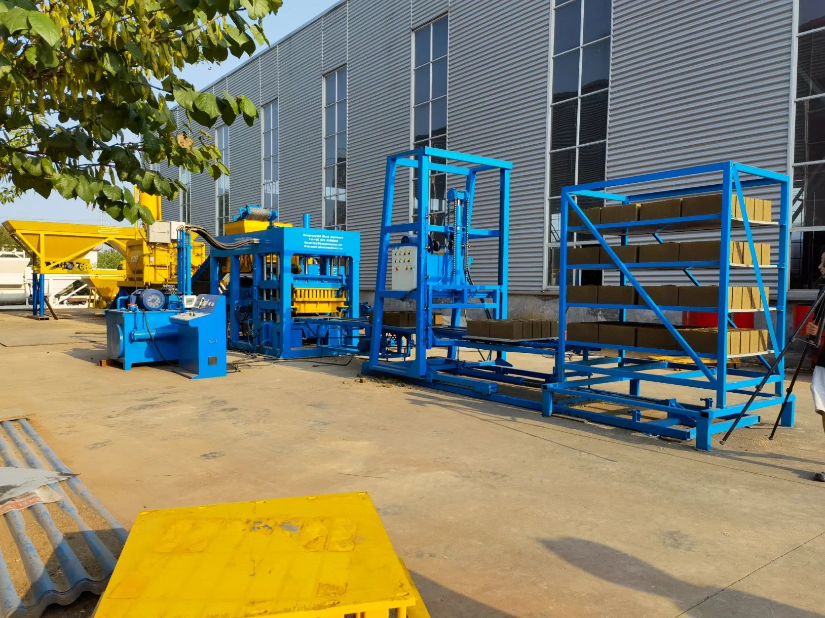 Widely Used Concrete Block Making Machine for Sale in USA