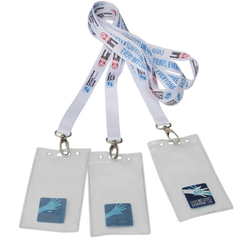 Customized ID Holder Key Chain Lanyard with Card