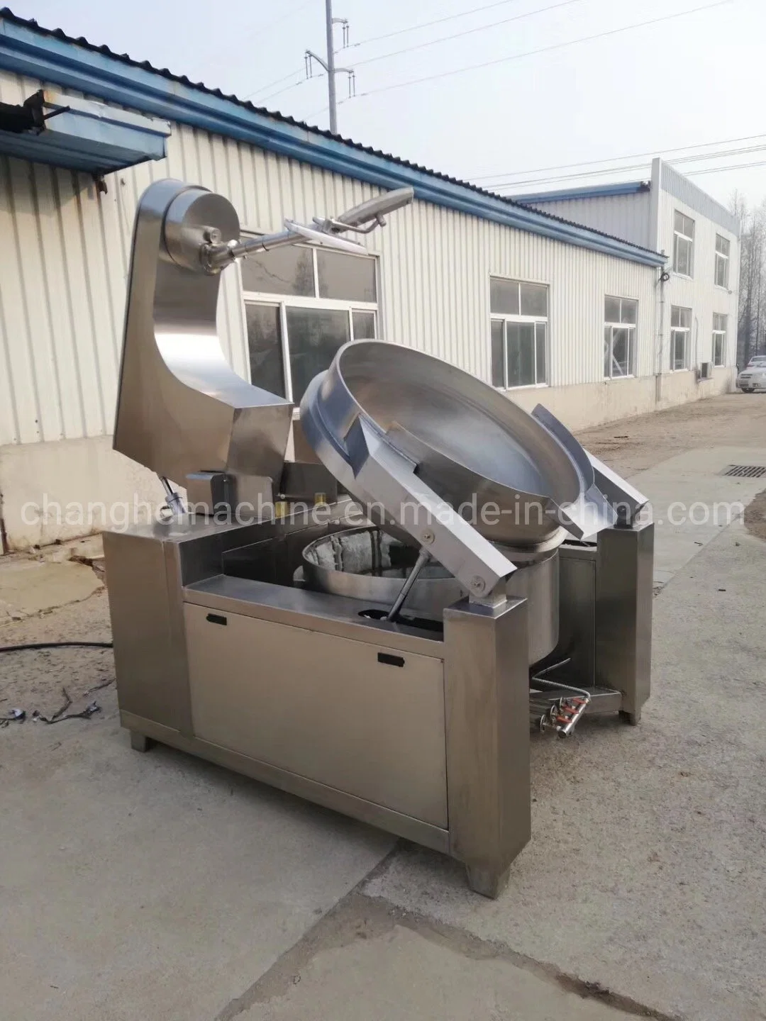 Hot Sale Peanut Candy Stir Press Machine Cereal Bar Blender and Snack Food Machine Automatic Planetary Stir Frying Pan