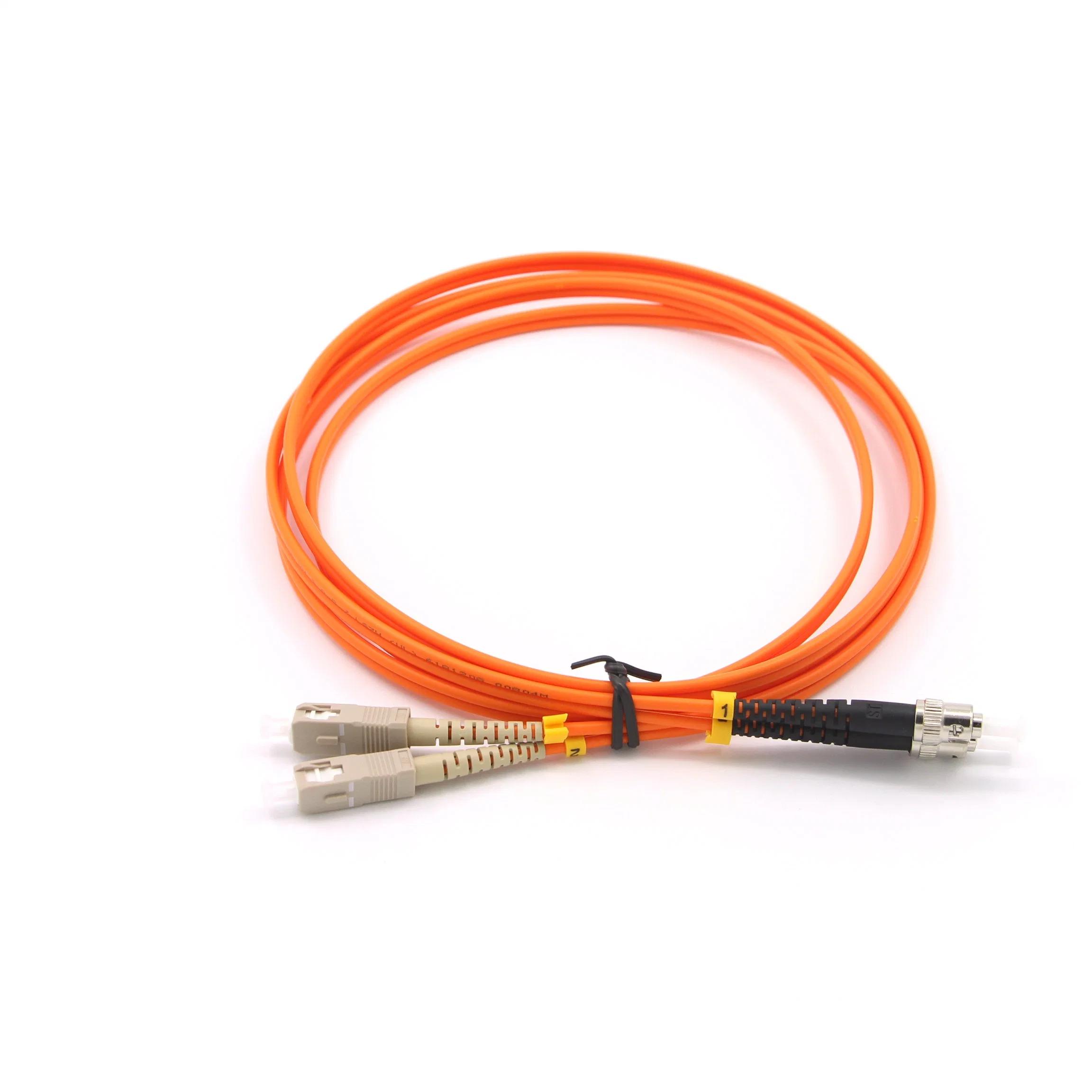 Sc-St 62.5/125 Fiber Optic Duplex Patch Cords with 2 Meters