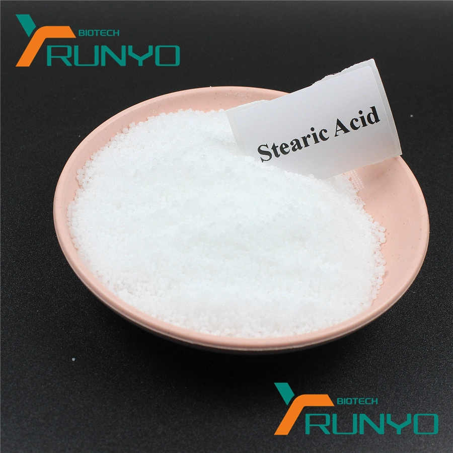 Industriales al por mayor del 99% de productos químicos de pureza ácido orgánico el ácido esteárico CAS 57-11-4 con un buen precio.