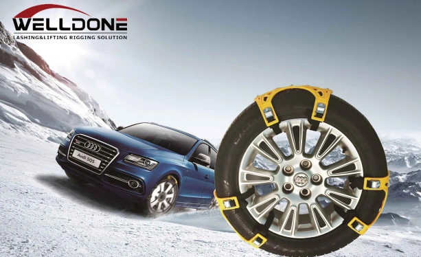 El TPU Skid-Proof OEM Car cadenas para neumáticos de nieve con Fish-Type cada año