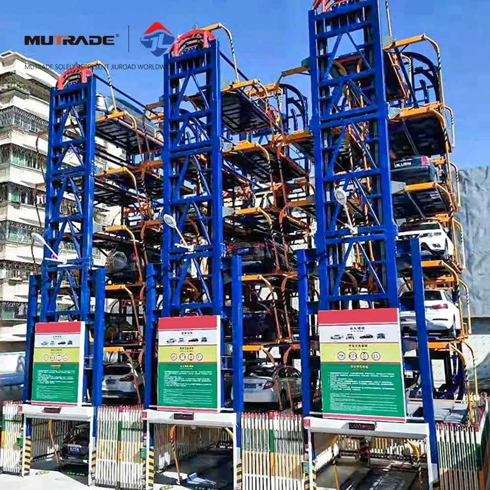 Jiuroad 14 Car Elevator Smart Car Rotary Parking System