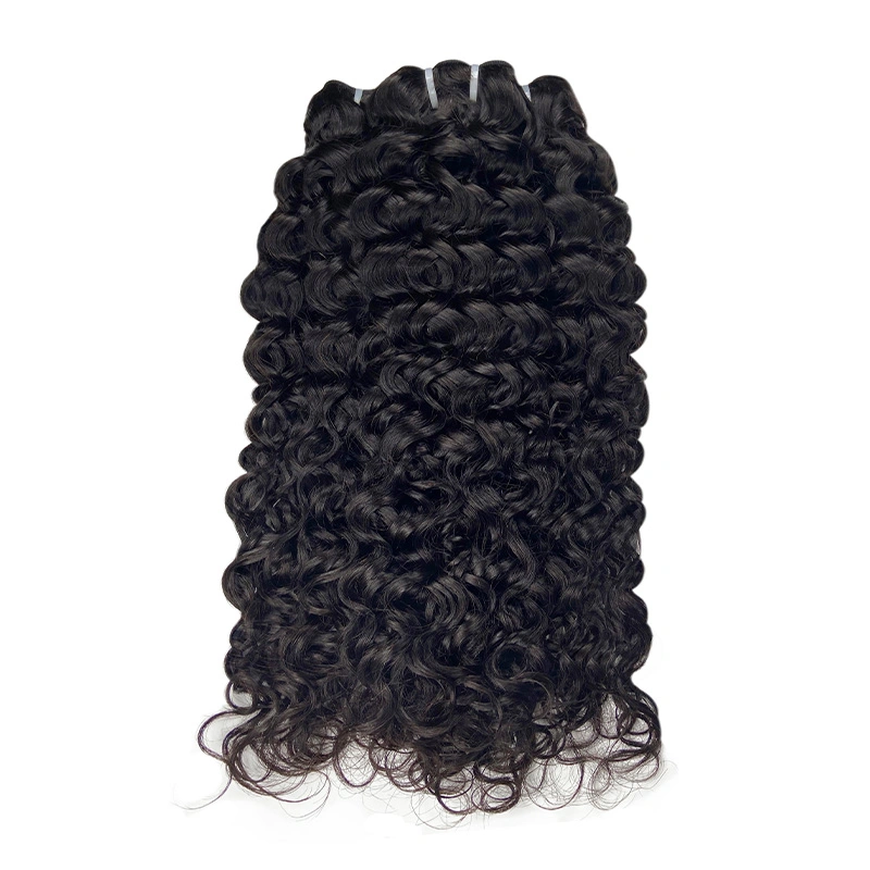 Fblhair Natural Water Wave Real Unprocessed Indian Virgin Human Hair Products