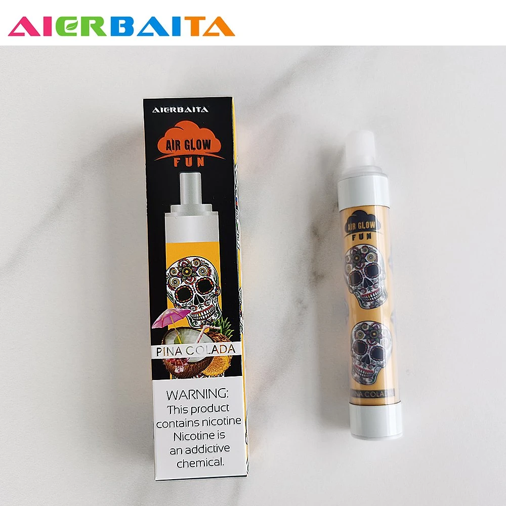 Original recarregável Vape Slim Pen Ar Glow divertidos mini e cigarro