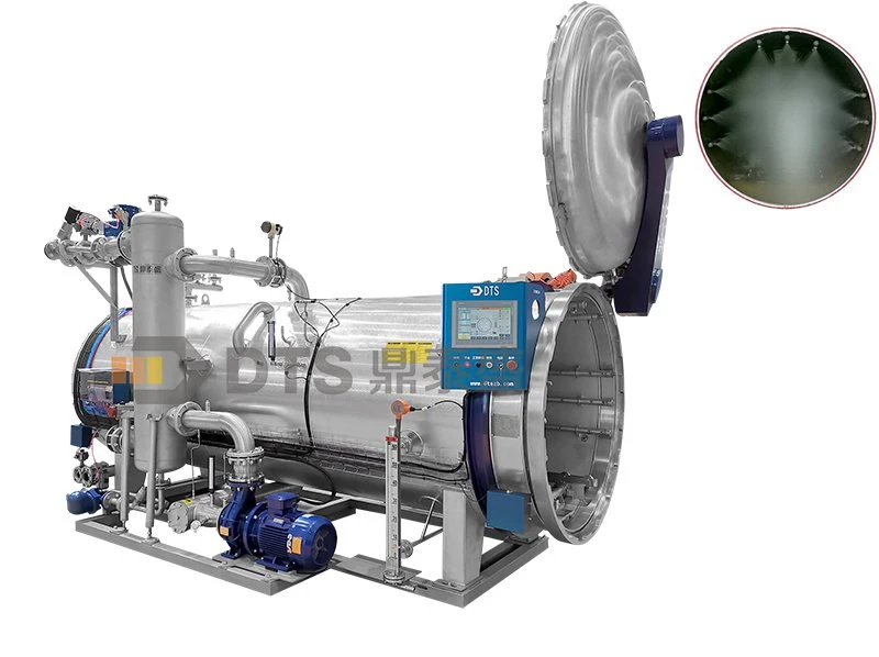 La fabrication de pulvérisation d'eau cornue intelligente de l'ASME/Autoclave stérilisateur pour des boissons et nourriture