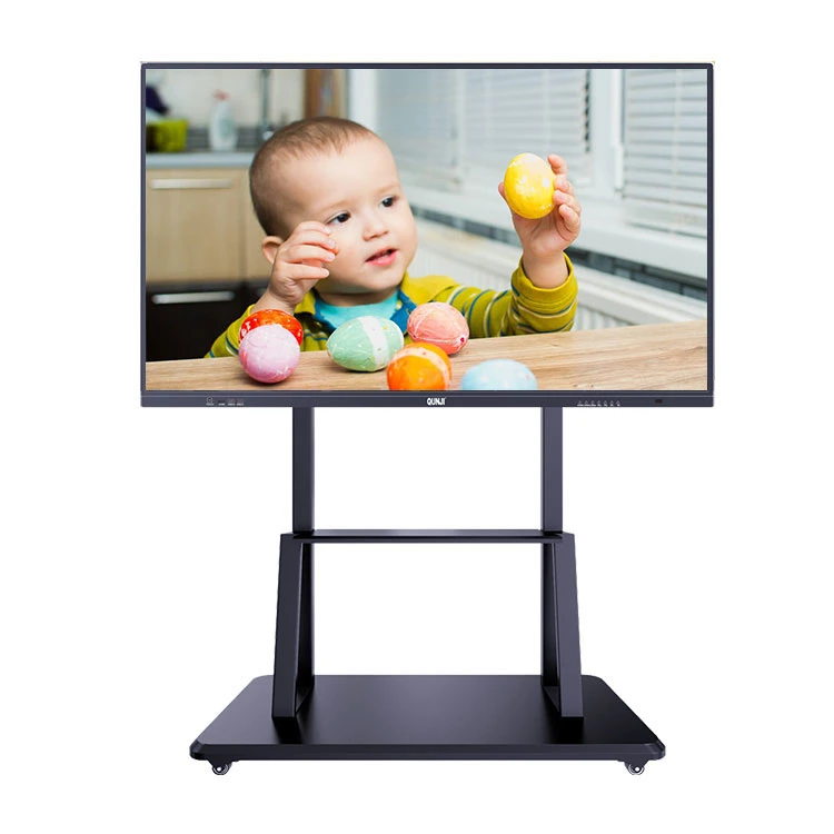 86 Inch 4K Interactive Whiteboard Interactive Flat Panel Multi IR Touch Player Screen Digital Monitor
