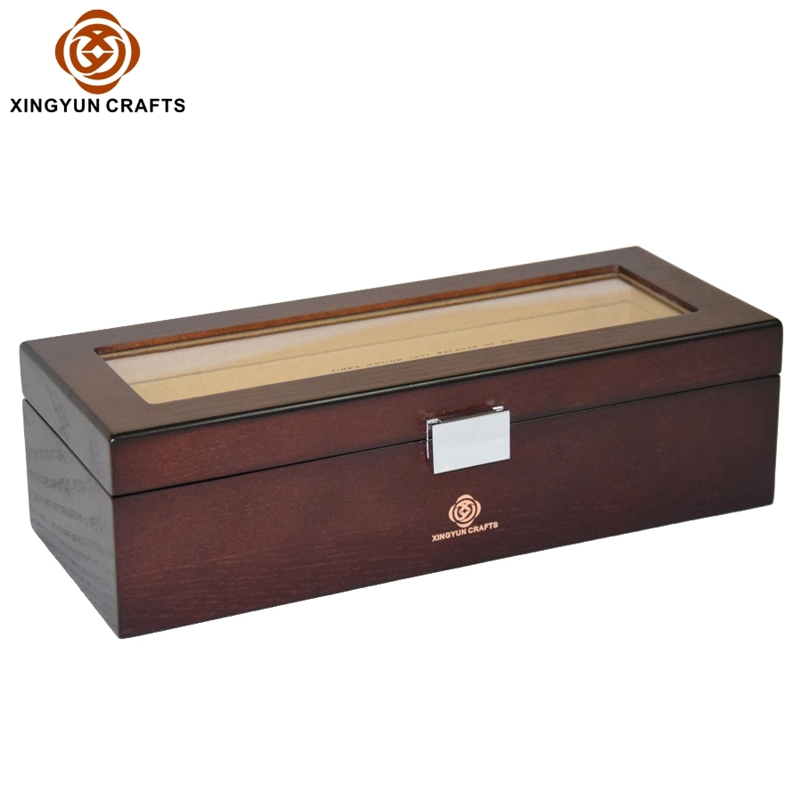 Delicate Wood Packaging Box Wooden Jewellery Necklace Storage Pendant Wood Package Jewelry Box