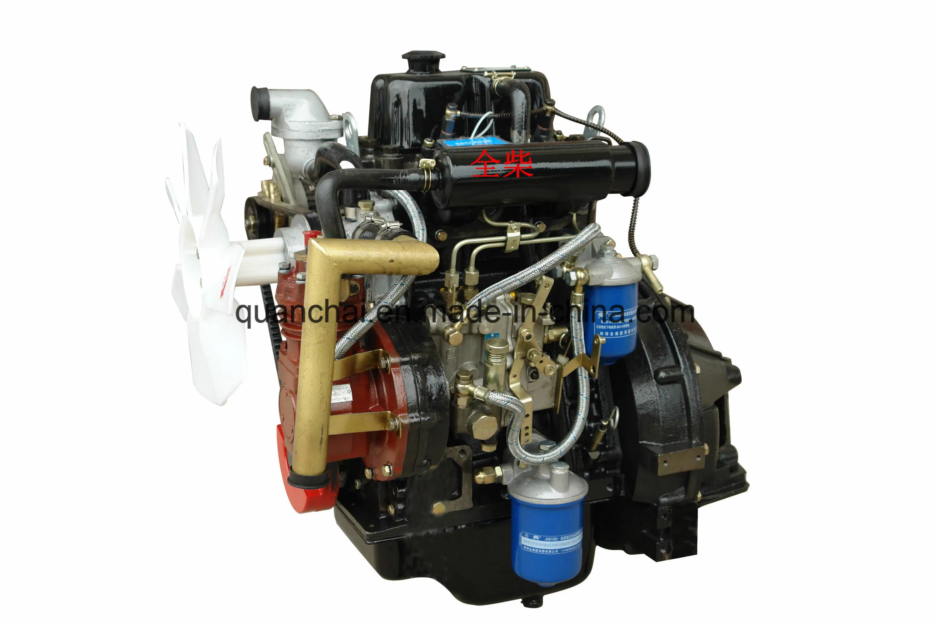 Quanchai Brand QC Series Two Cylinders Mechanical Engineering Machinery Diesel Engine QC2100