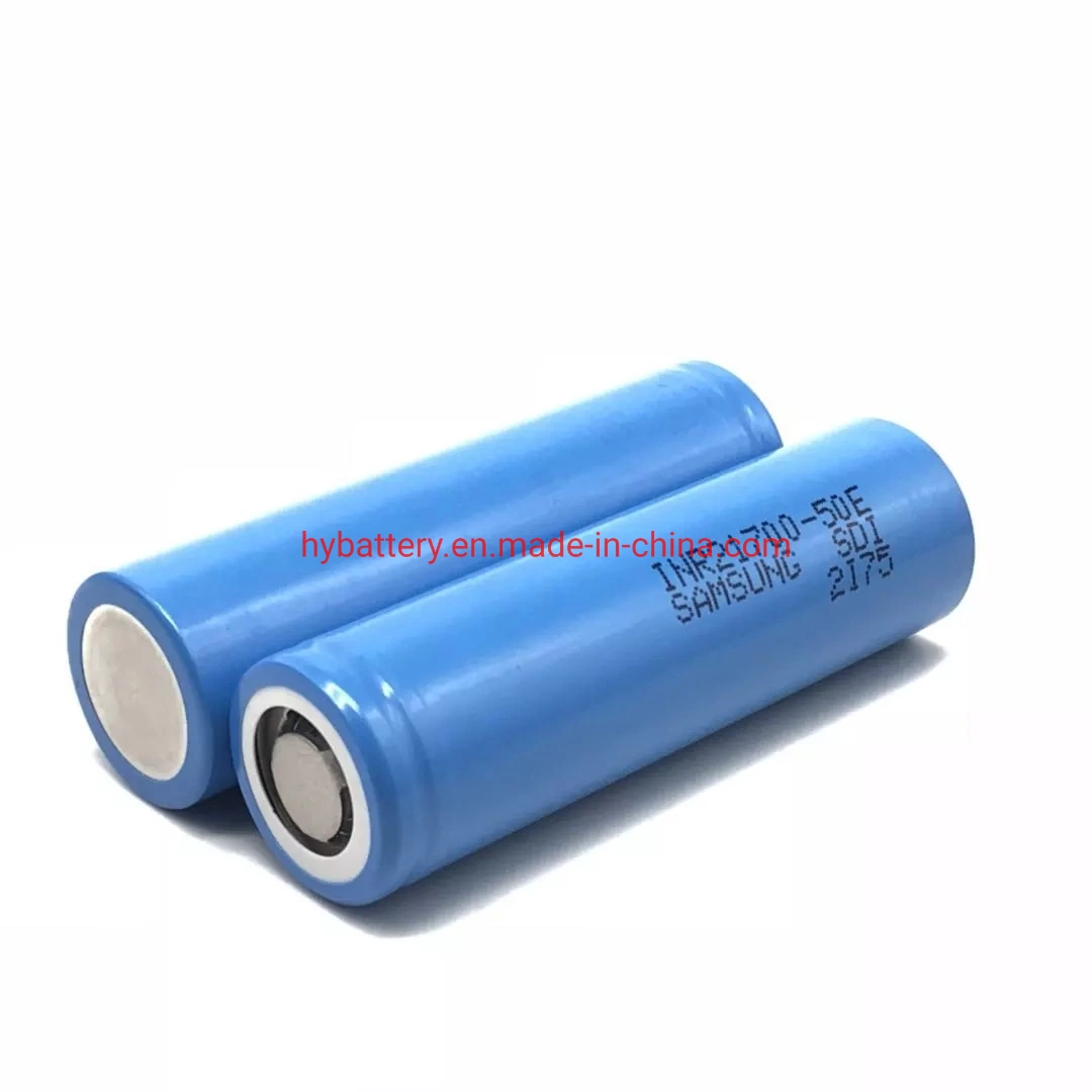 La Corée du Sud marque 21700 50e 5000mAh 10une batterie rechargeable 3,7 V