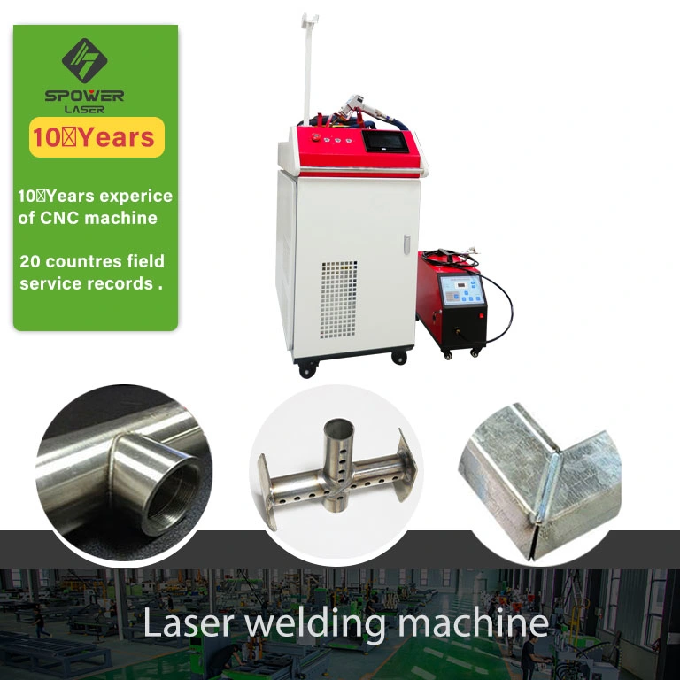 1000W 2000W Tragbare CNC-Faser-Laser-Schweißmaschine Ausrüstung