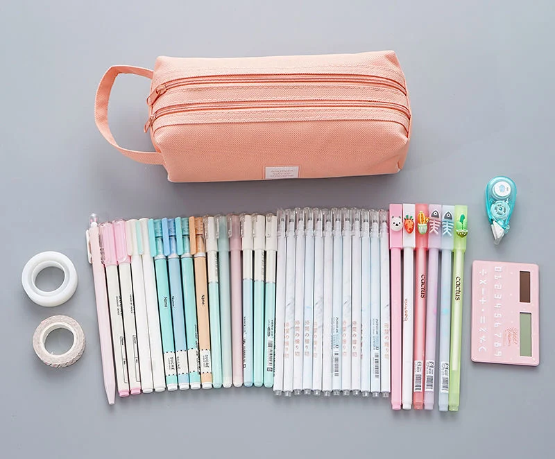 Wholesale/Supplier Custom Hot Sell Capacity Pencil Case Creative Pen Bag