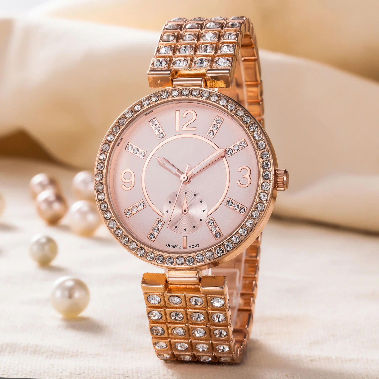 Wholesale/Supplier Custom Jewelry Fashion Lady Quartz Gift Wrist Watches (WY-17004C)