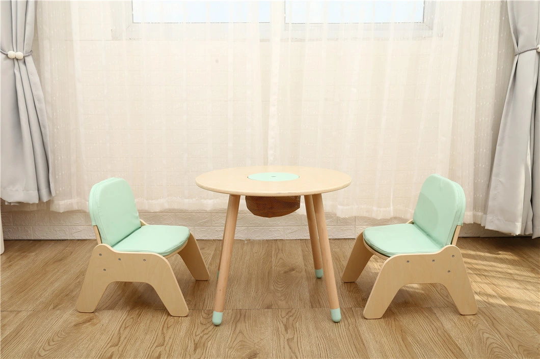 Kids Play Table Bench Toddler Table and Chairs Set Child Nursery Furniture