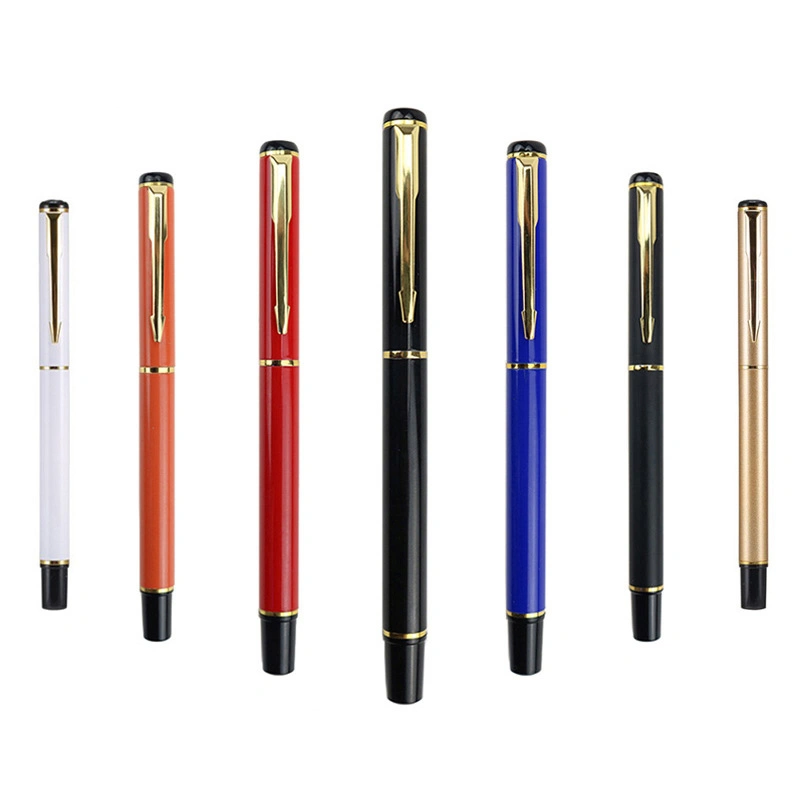 Metal Gel Pen Customized Logo Ballpoint Pen Office Supplies Business Signature Pen