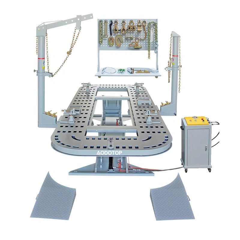 Carroçaria de carroçaria Aodotop Máquina de estrutura de tracção de bancada