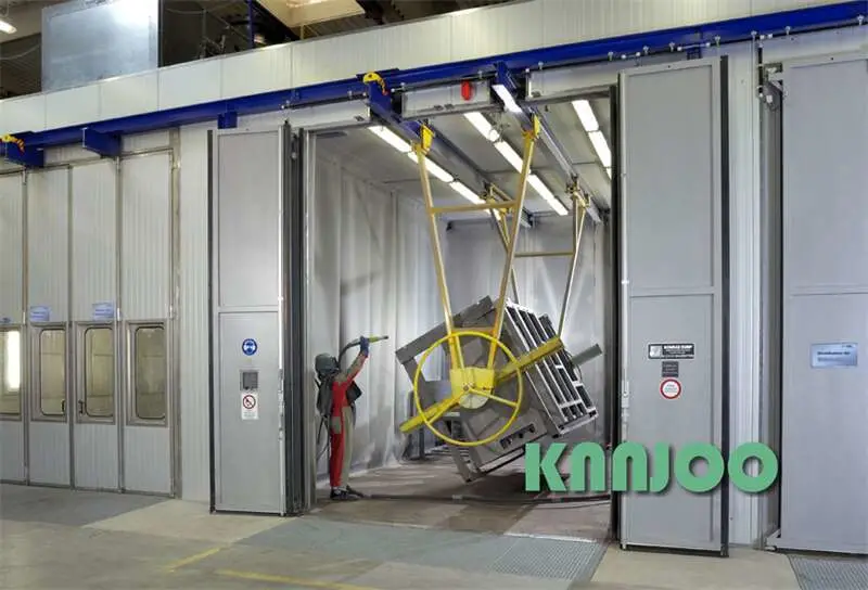 Metal Cleaning Sandblasting Booth/Sand Blast Room