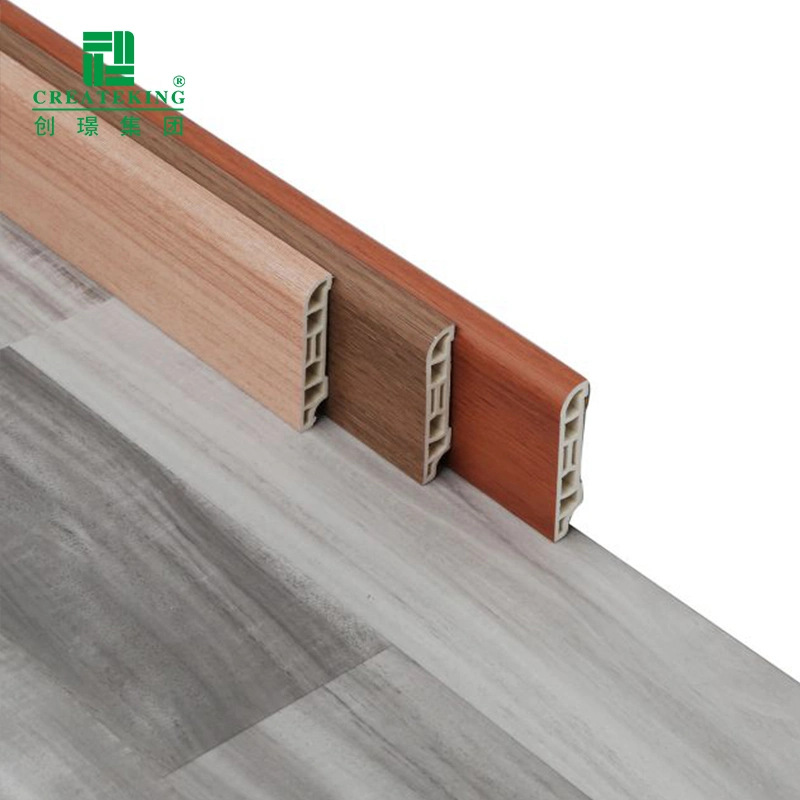 Foshan Manufacturer Hot Selling Mould-Proof 60mm Floor Tile PVC Skirting