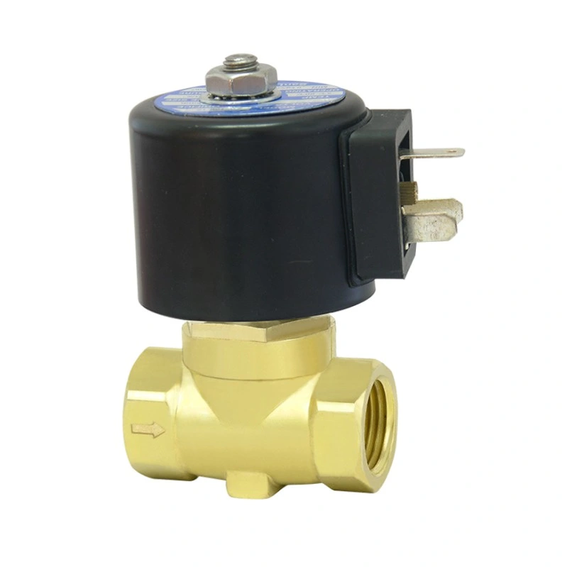 Big Size Gas Solenoid Valve -- Brass Body