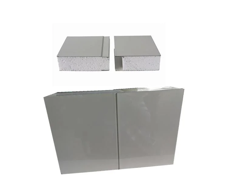 H/Z/C Type Flat Surface FM CE 50mm/60mm/80mm/150mm/200mm Thickness EPS/PIR/PUR/Rockwool Cold Storage Wall Ceiling Metal Sandwich Panel