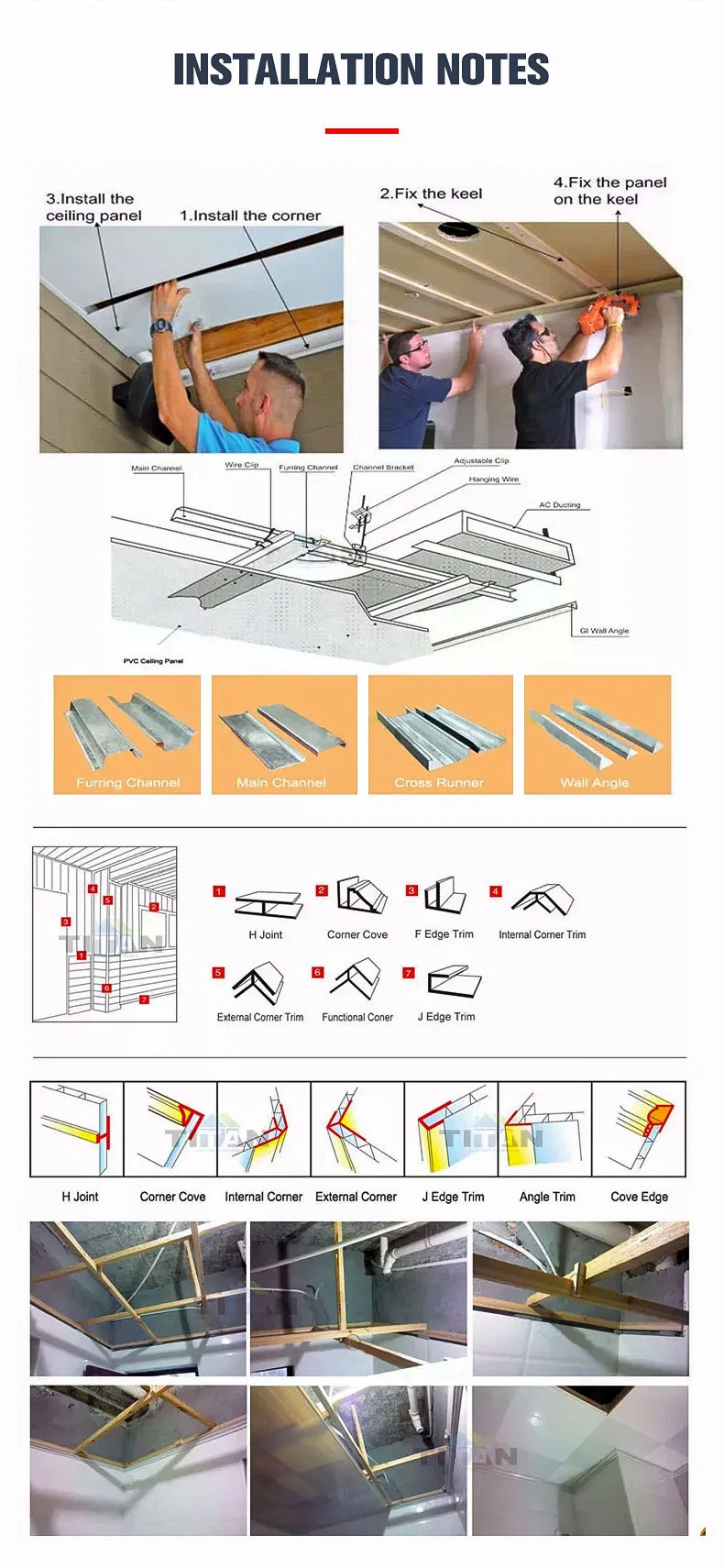 PVC Panel Decorative Plastic Sheet Laminated Wall Panels PVC Ceiling Board