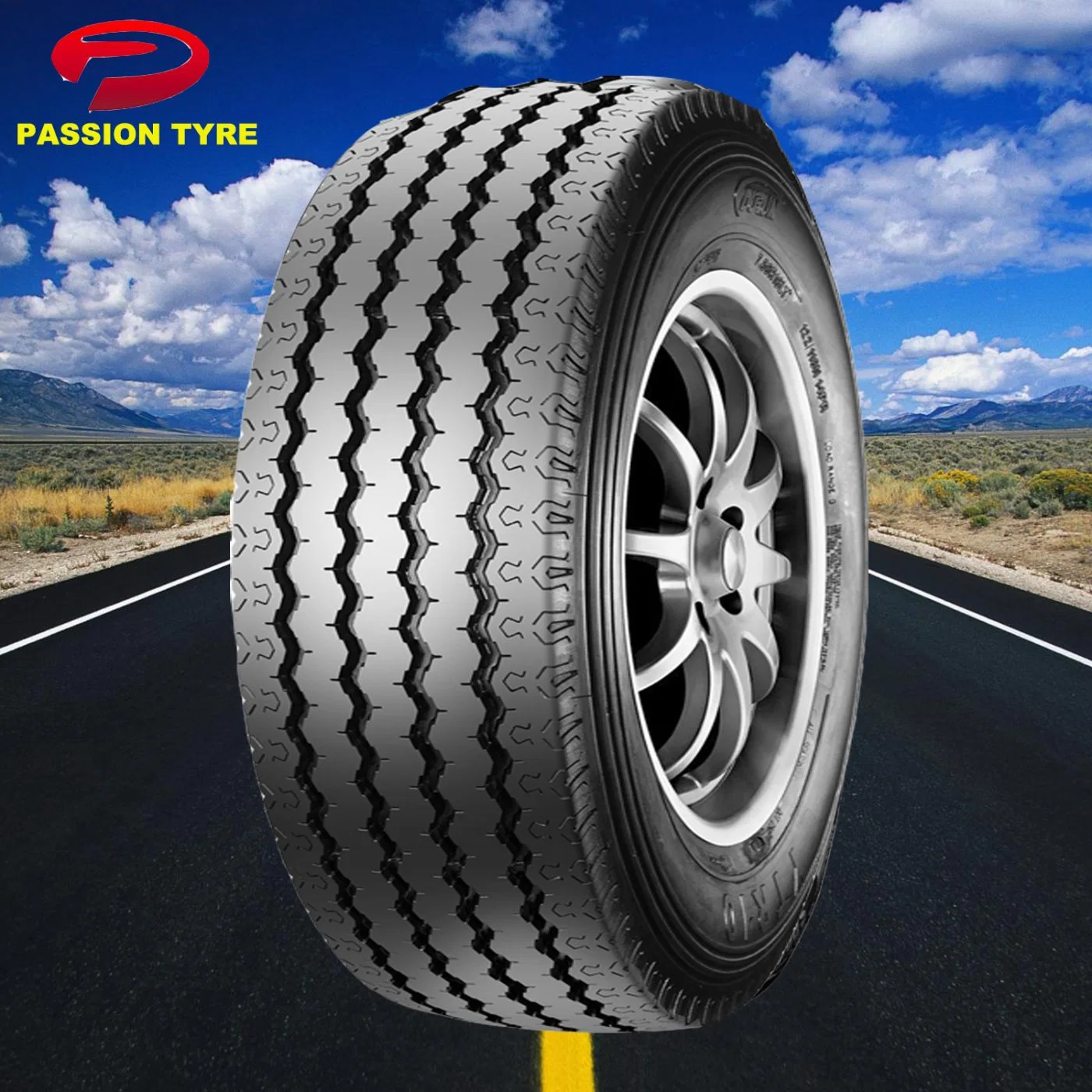 Habilead Brand White Sidewall (WSW) Commercial Van Tyres, Light Truck Tires 185r14c 195/70r15c 255/70r15c 205r16c