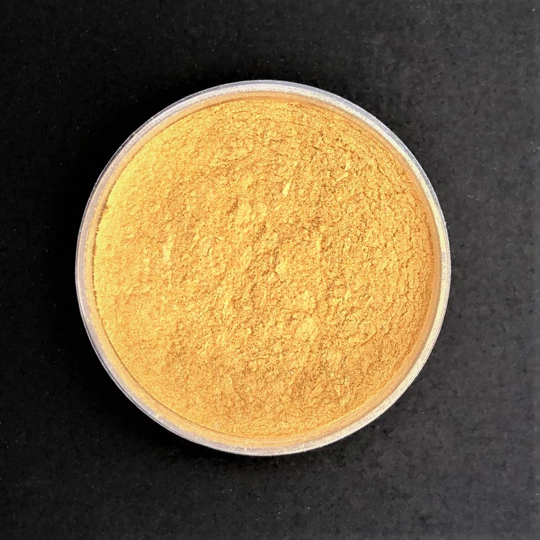 Pearlescent Pigments P800 Gold Luster Effects Bright Gold for Coating Plastic Mica Powder 300 Cosmetic