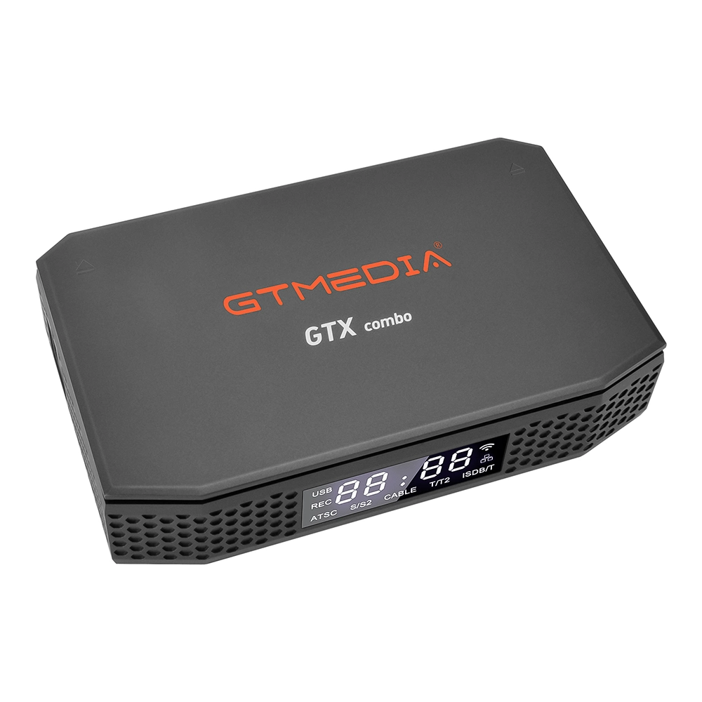 Gtmedia GTX Combo Android9.0+DVB-S2X/S2/S+T2/T+C2/C+ATSC-T+Isdbt+ci plus+HDD récepteur satellite 4K Haut Boîte