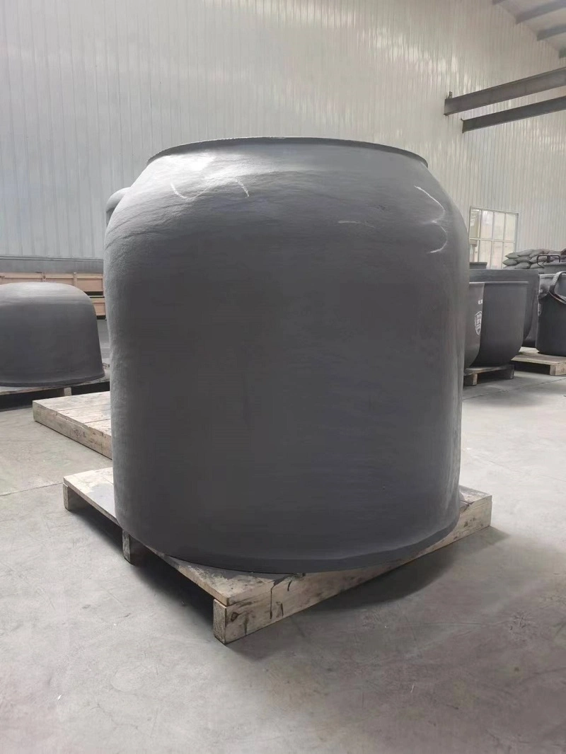 Customized Electric Industrial Bronze Melting Furnace Aluminum Scrap Silicon 50kg Graphite Crucible