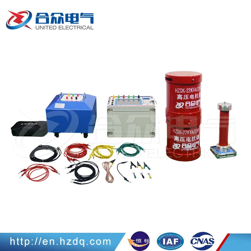 44kVA 44kv Variable Frequency Tandem Resonance Withstand Voltage Cable Insulation Testing System