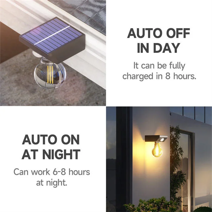 COB Outdoor Lighting Motion Sensor Waterproof Garden Solar Lights Decoration Wall Lamp