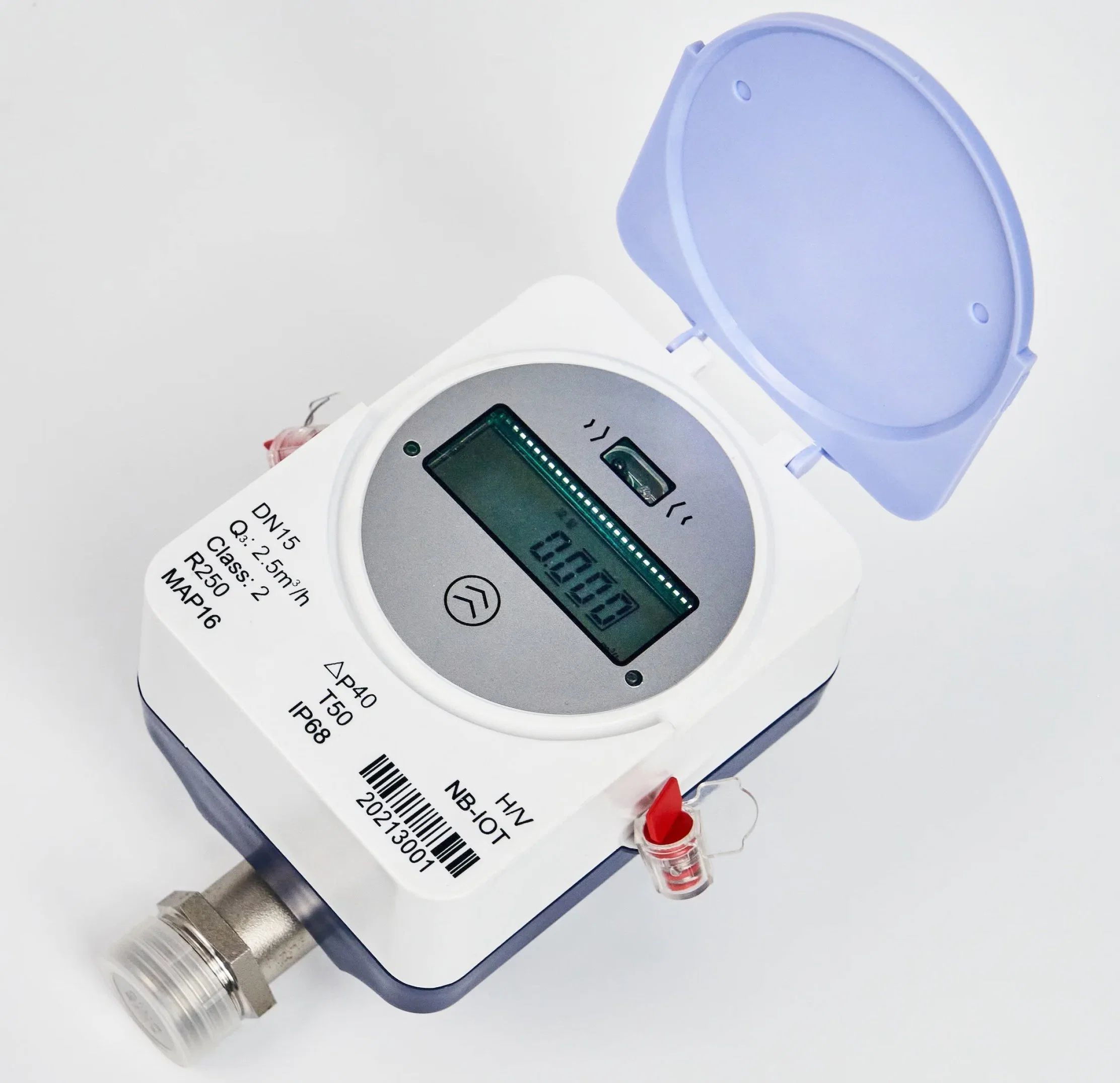 Genauigkeit des Ultraschall-Wassermessgeräts RS-485/ M-Bus/ Impulsausgang/ LoRaWAN DN15-DN40 R400