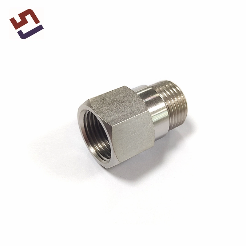 CNC Machining Parts Auto Parts O2 Oxygen Sensor Test Pipe Stainless Steel Extender Adapter Extension Spacer Bung