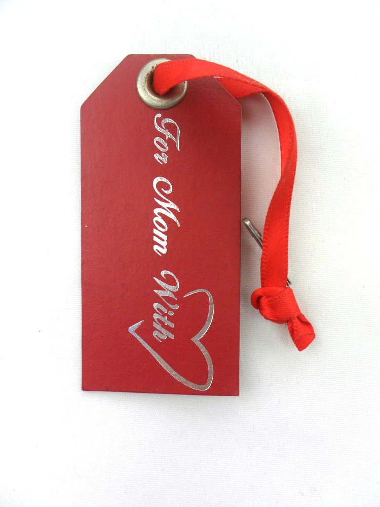 Wholesale/Supplier Paper Custom Printed Logo with Clothes Label Accessories for Clothing Garment Hang Tags